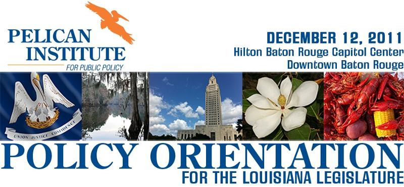 Pelican Institute Announces Policy Orientation Program For Leges, General Public Dec. 12
